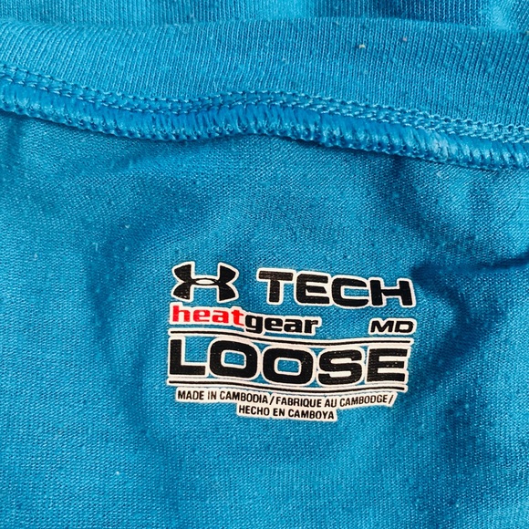 Under Armour heat gear V-neck running singlet M - Picture 6 of 6